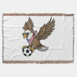 Coole USA-Fußball-Adler-Sonnenbrille Vintage Patri Decke