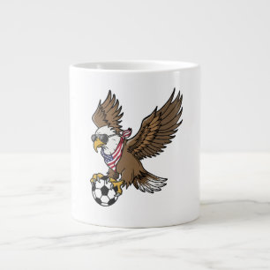 Coole USA-Fußball-Adler-Sonnenbrille Vintage Patri Jumbo-Tasse