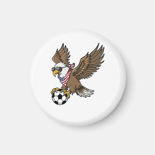 Coole USA-Fußball-Adler-Sonnenbrille Vintage Patri Magnet