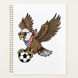 Coole USA-Fußball-Adler-Sonnenbrille Vintage Patri Planer