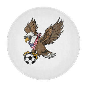 Coole USA-Fußball-Adler-Sonnenbrille Vintage Patri Schneidebrett