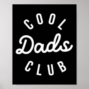 Coole Väter Club Funny Vater Vatertag Familie Matc Poster