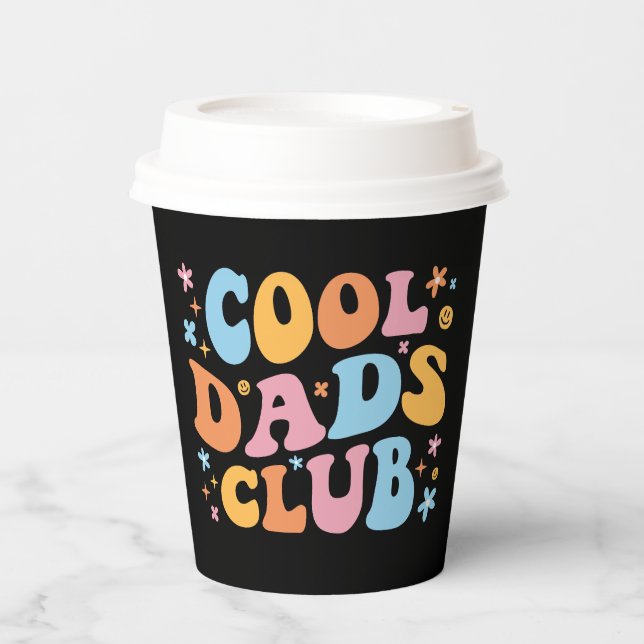 Coole Väter Club III Pappbecher (Vorderseite)