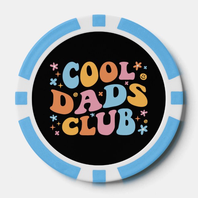 Coole Väter Club III Pokerchips (Vorderseite)