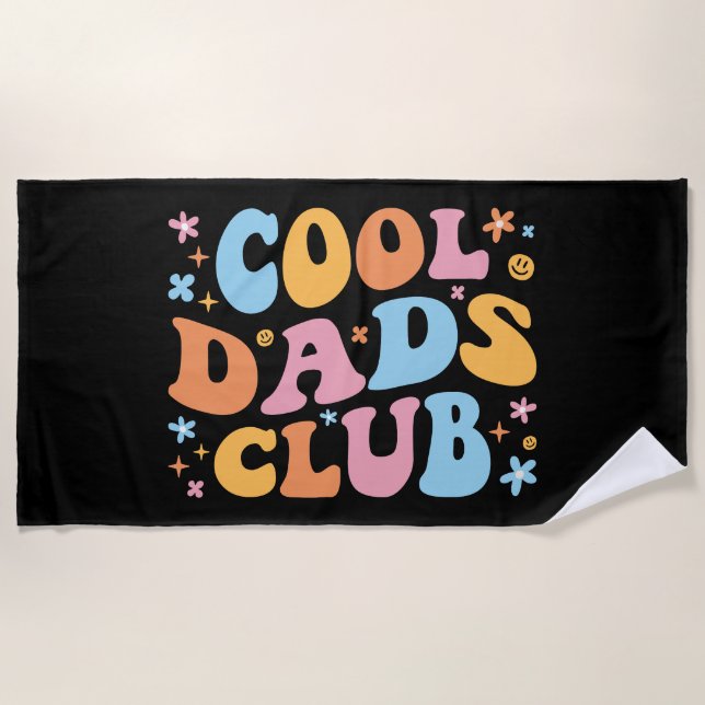 Coole Väter Club III Strandtuch (Vorderseite)