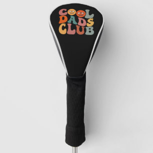 Coole Väter Club Vater Vatertag Retro Groovy Golf Headcover