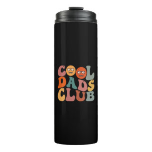 Coole Väter Club Vater Vatertag Retro Groovy Thermosbecher