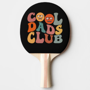 Coole Väter Club Vater Vatertag Retro Groovy Tischtennis Schläger