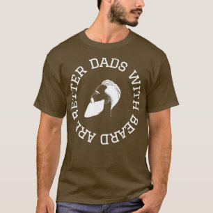 Coole Väter haben Bart 4 T-Shirt