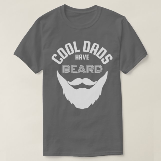 Coole Väter haben Bart Classic TShirt (Design vorne)