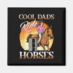 Coole Vater Reiten I Pferdefreund Magnet