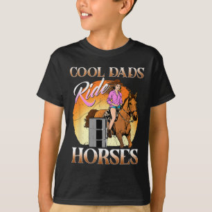 Coole Vater Reiten I Pferdefreund T-Shirt