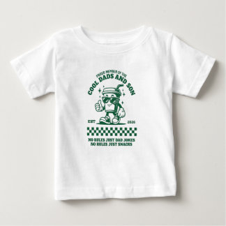 Coole Väter und Sohn Club-Shirts Geschenk zum Vate Baby T-shirt