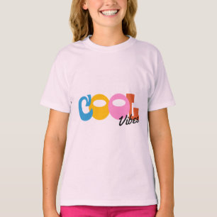 Coole Vibes Mädchen T-Shirt