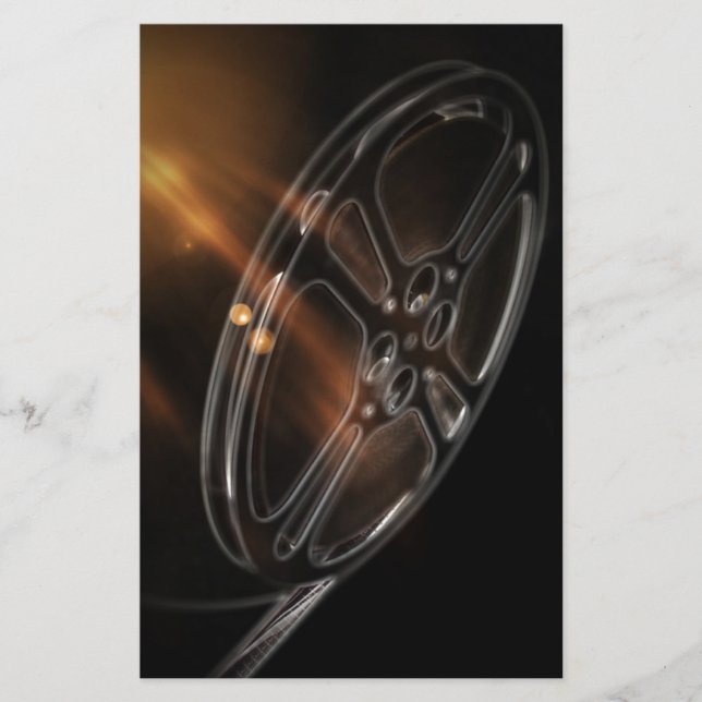 Coole Videofilm-Produktions-Film-Spule Briefpapier (Vorderseite)