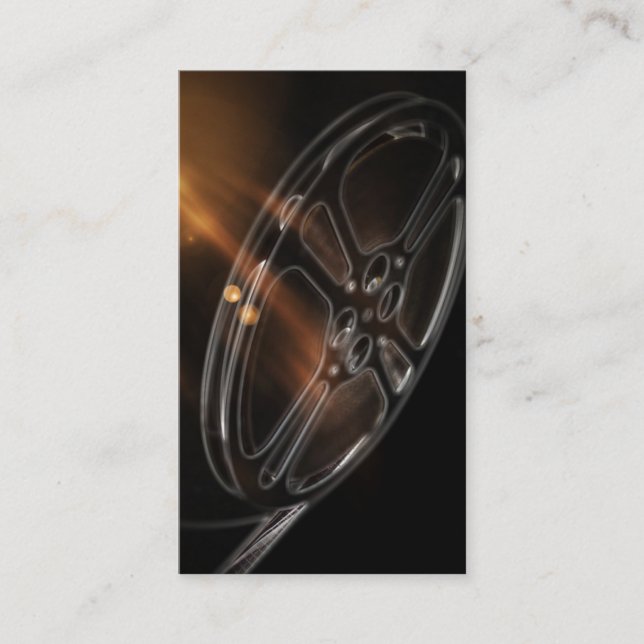 Coole Videofilm-Produktions-Film-Spule Visitenkarte (Vorderseite)