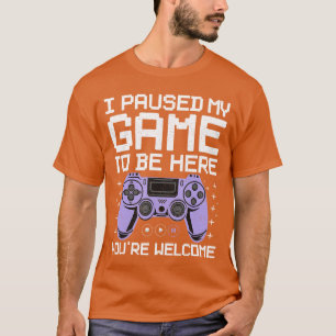 Coole Videospielkunst für Männer Frauen Videospiel T-Shirt
