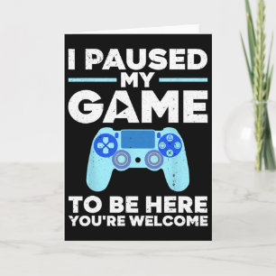 Coole Videospielkunst von Men Women Video Gamer Ga Karte