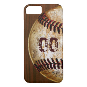 Coole Vintage Baseball iPhone Fall-Jersey-ZAHL Case-Mate iPhone Hülle