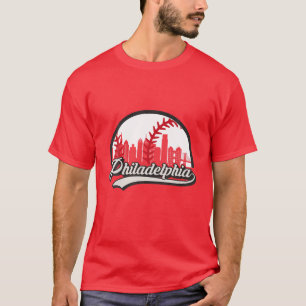 Coole Vintage-Baseballliebhaber aus Philly Basebal T-Shirt