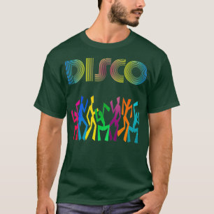 Coole Vintage Disco Retro 70er und 80er Party T-Shirt