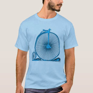 Coole Vintage Fahrrad-Illustrations-Produkte T-Shirt