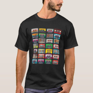Coole Vintage Kassetten Geschenke für Männer Fraue T-Shirt