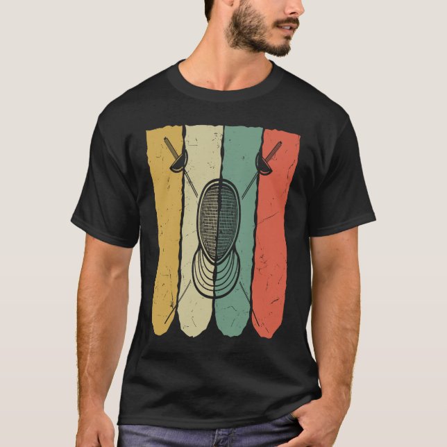 Coole Vintage Maskenbildner T-Shirt (Vorderseite)