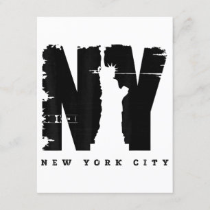 Coole Vintage New York City Style Tee Shirts, New  Begleitkarte