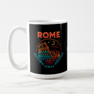 Coole Vintage Roma Italia Kolosseum Souvenirs Gesc Kaffeetasse