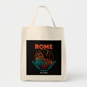 Coole Vintage Roma Italia Kolosseum Souvenirs Gesc Tragetasche