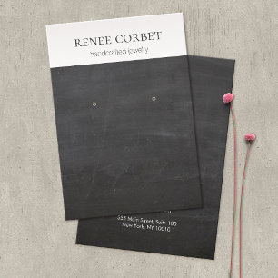 Coole Vintage Rustikal-Schwarzohrensichtkarte