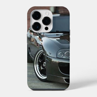 coole Vintage-Sportwagen iPhone 14 Pro Hülle