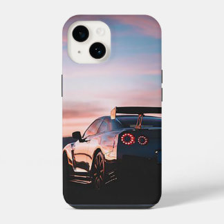 coole Vintage-Sportwagen Skyline iPhone 14 Hülle
