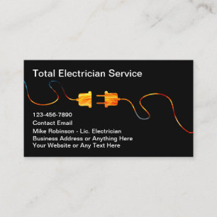Coole Visitenkarten für neue Elektrogeräte Visitenkarte