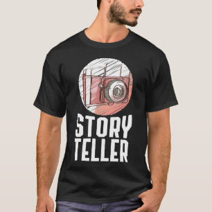 Coole Visuell Story Teller Fotokamera Liebhaber T-Shirt