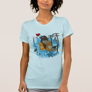 Coole Vogel-Grafik T-Shirt