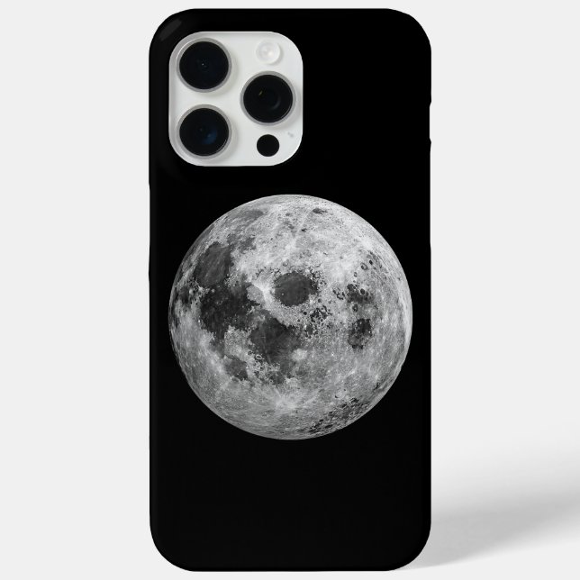 Coole Vollmond-Astronomie Case-Mate iPhone Hülle (Rückseite)