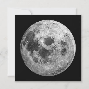 Coole Vollmond-Astronomie Einladung