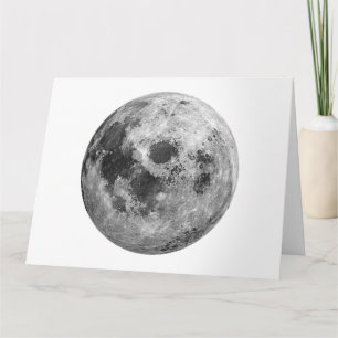 Coole Vollmond-Astronomie Karte
