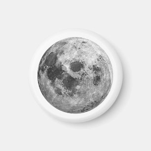 Coole Vollmond-Astronomie Magnet