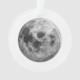 Coole Vollmond-Astronomie Ornament