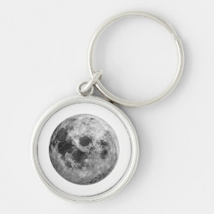 Coole Vollmond-Astronomie Schlüsselanhänger