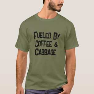 Coole, von Kaffee und Kohl gespeiste Sonne Männer T-Shirt