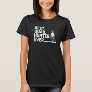 Coole Wachteljagd Männer Frauen Hochlandjagd Vogel T-Shirt