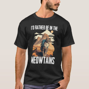 Coole Wanderkatzen für Männer Frauen Kinder Wander T-Shirt