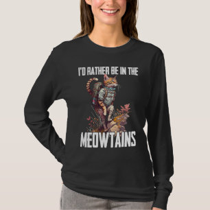 Coole Wanderkatzen für Männer Frauen Kinder Wander T-Shirt