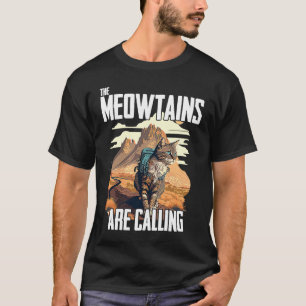 Coole Wandernde Katzen Für Männer Frauen Kinder Wa T-Shirt