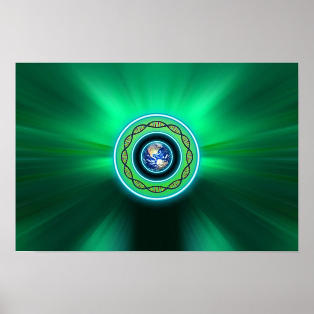 Coole Wandkunst für Wohnzimmer und Wohngestaltung Poster (Vorne)