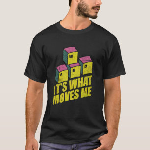 Coole WASD-PC-Gamer-Tastatur - Was mich Gami beweg T-Shirt
